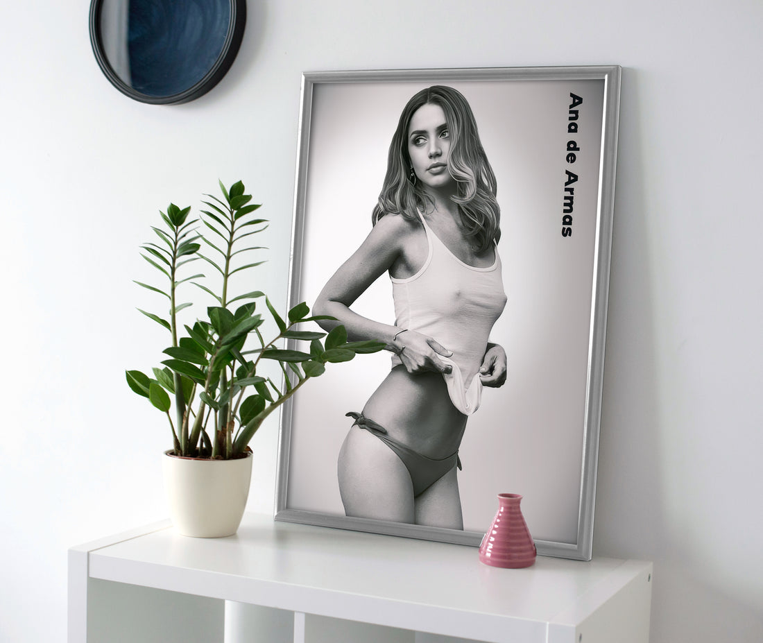 Ana de Armas Poster canvas wall art print decor hot