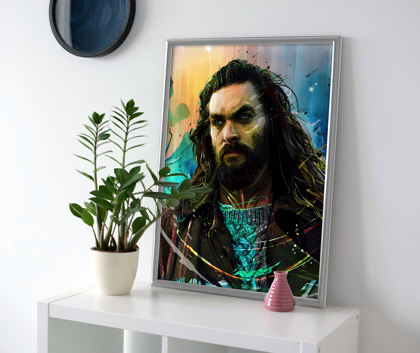 Jason Momoa Poster canvas wall art print painting