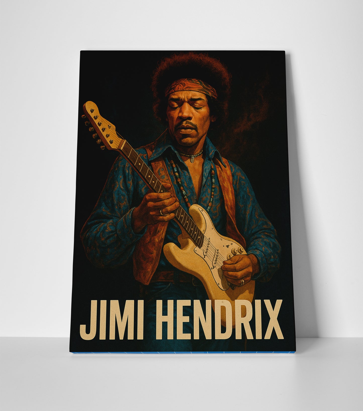 Jimi Hendrix poster canvas