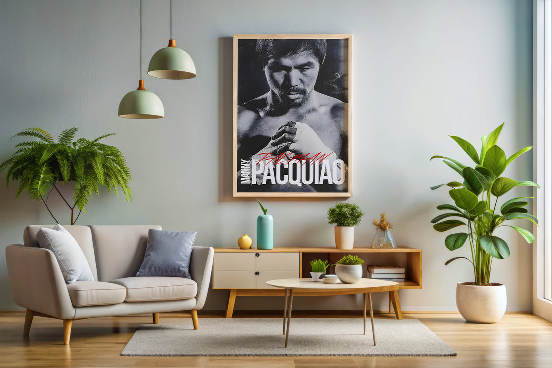 Manny Pacquiao Poster or Canvas Wall Art print decor