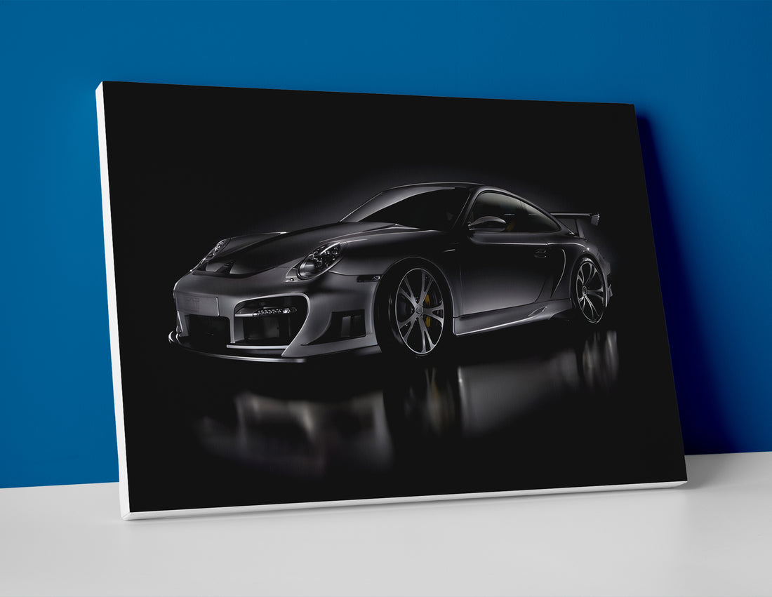 Porsche 911 Turbo 9FF Poster canvas wall art print decor