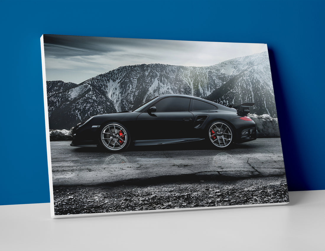 Porsche 997 VRT Poster canvas wall art print decor