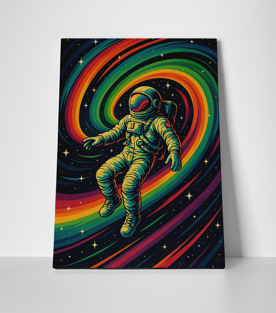 Astronaut Art Poster or Wrapped Canvas
