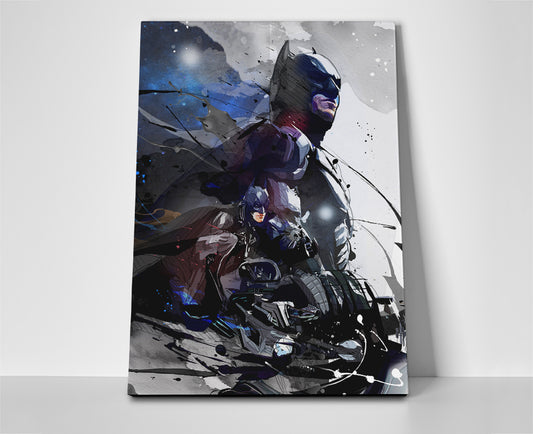 batman poster canvas artwork painting wall art