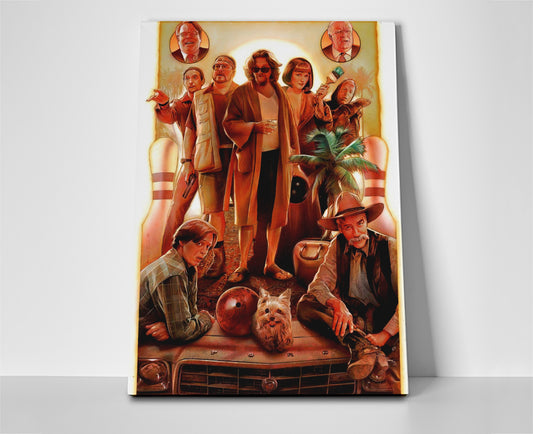 Big Lebowski poster canvas wall art movie painting artwork