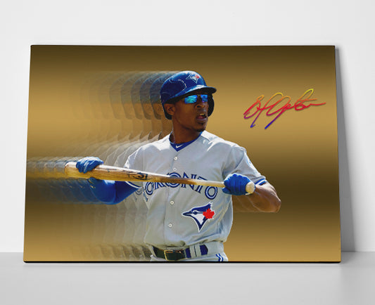 BJ Upton Poster or Wrapped Canvas - Player Season