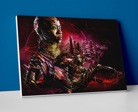 Black Panther Okoye poster canvas painting movie artwork wall art