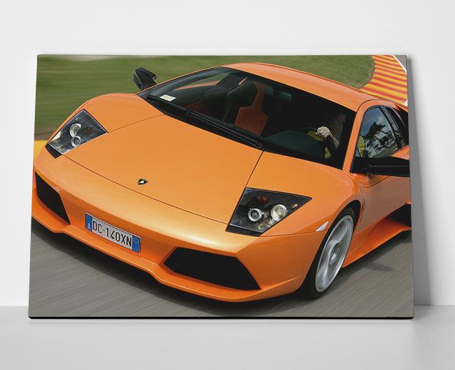 Lamborghini Orange Poster or Wrapped Canvas - Player Season