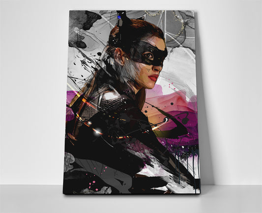 Catwoman poster canvas wall art painting artwork