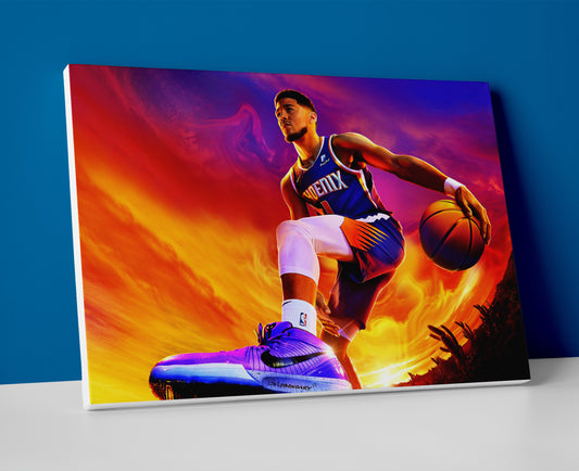 Devin Booker poster canvas suns wall art painting artwork
