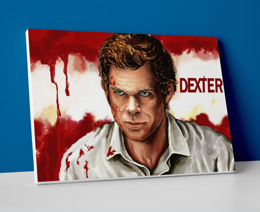 Dexter poster canvas wall art painting artwork