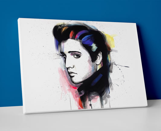 elvis presley poster canvas wall art painting abstract artwork