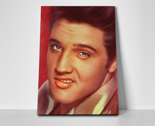 Elvis Presley Art Poster or Wrapped Canvas