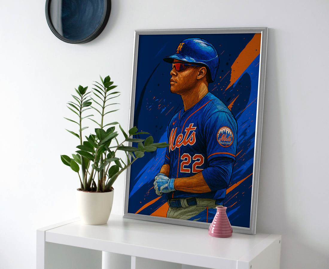 juan soto poster mets canvas baseball wall art