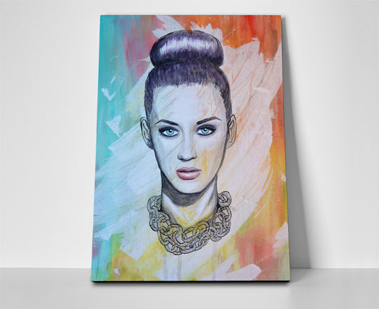 katy perry painting poster canvas wall art