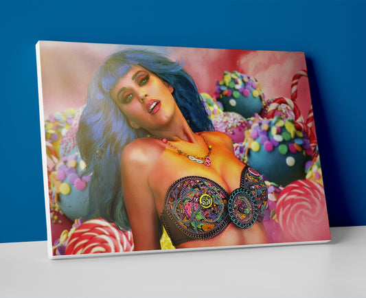 katy perry poster canvas wall art painting artwork