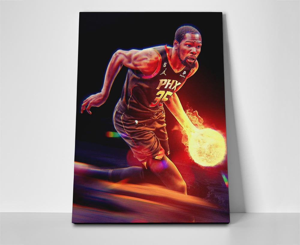kevin durant suns poster canvas wall art painting artwork