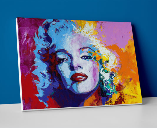 Marilyn Monroe Painting poster canvas wall art