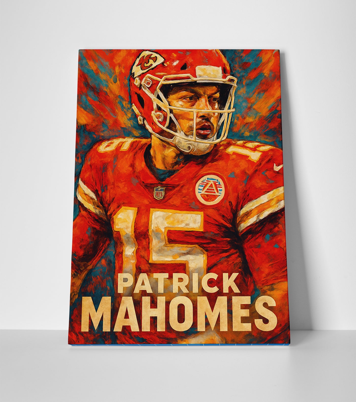 patrick mahomes poster canvas