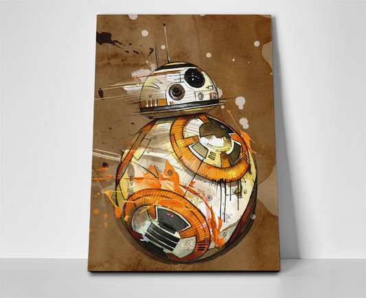 star wars r2d2 poster canvas wall art painting artwork