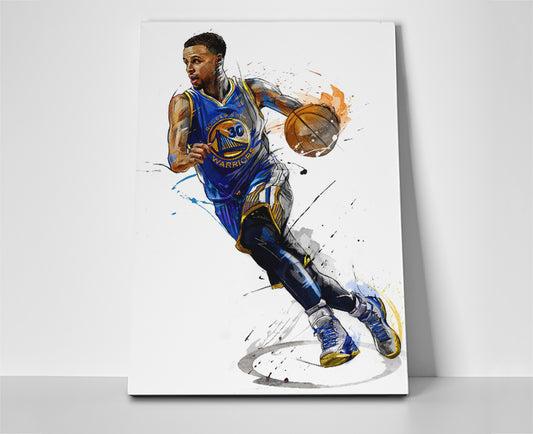 Stephen Curry poster canvas wall art painting artwork