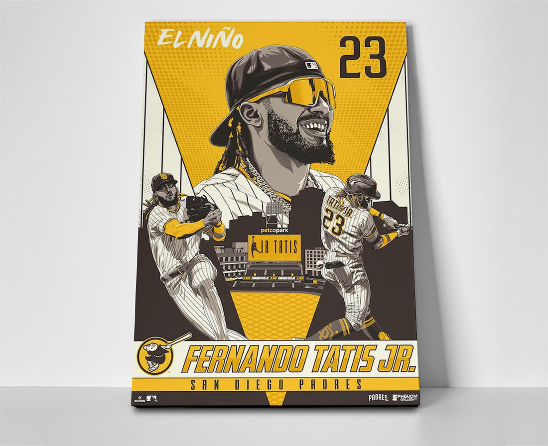 fernando tatis jr poster canvas el nino wall art painting artwork