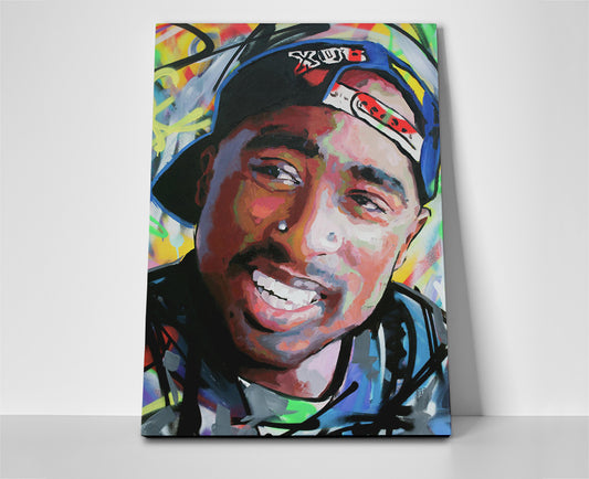 Tupac poster canvas wall art painting artwork