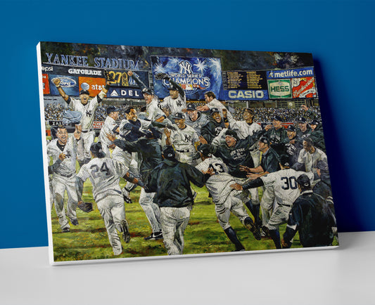Yankees World Series oster canvas painting artwork wall art