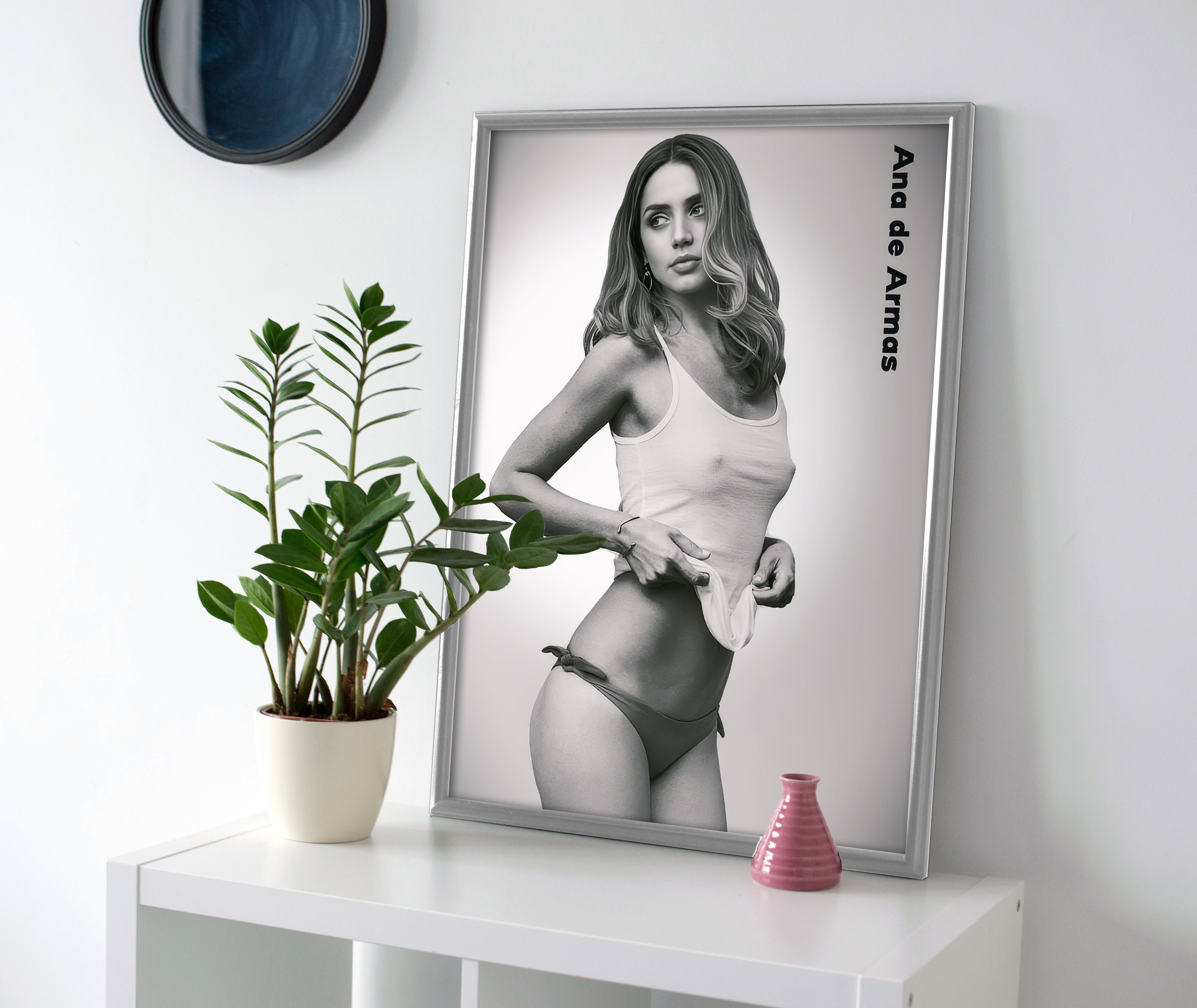 Ana de Armas Poster canvas wall art print decor hot