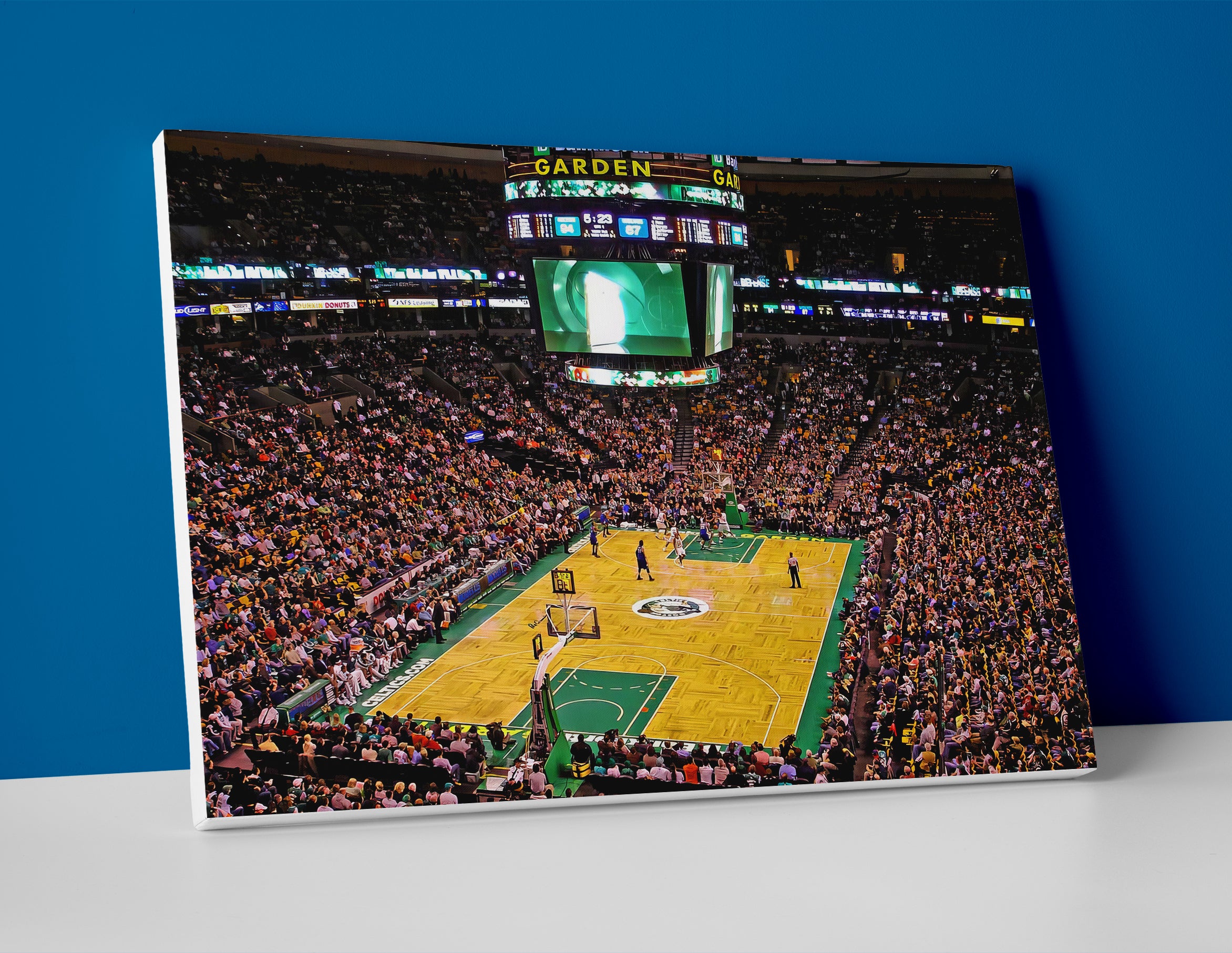 Boston Celtics Arena Poster or Canvas Wall Art