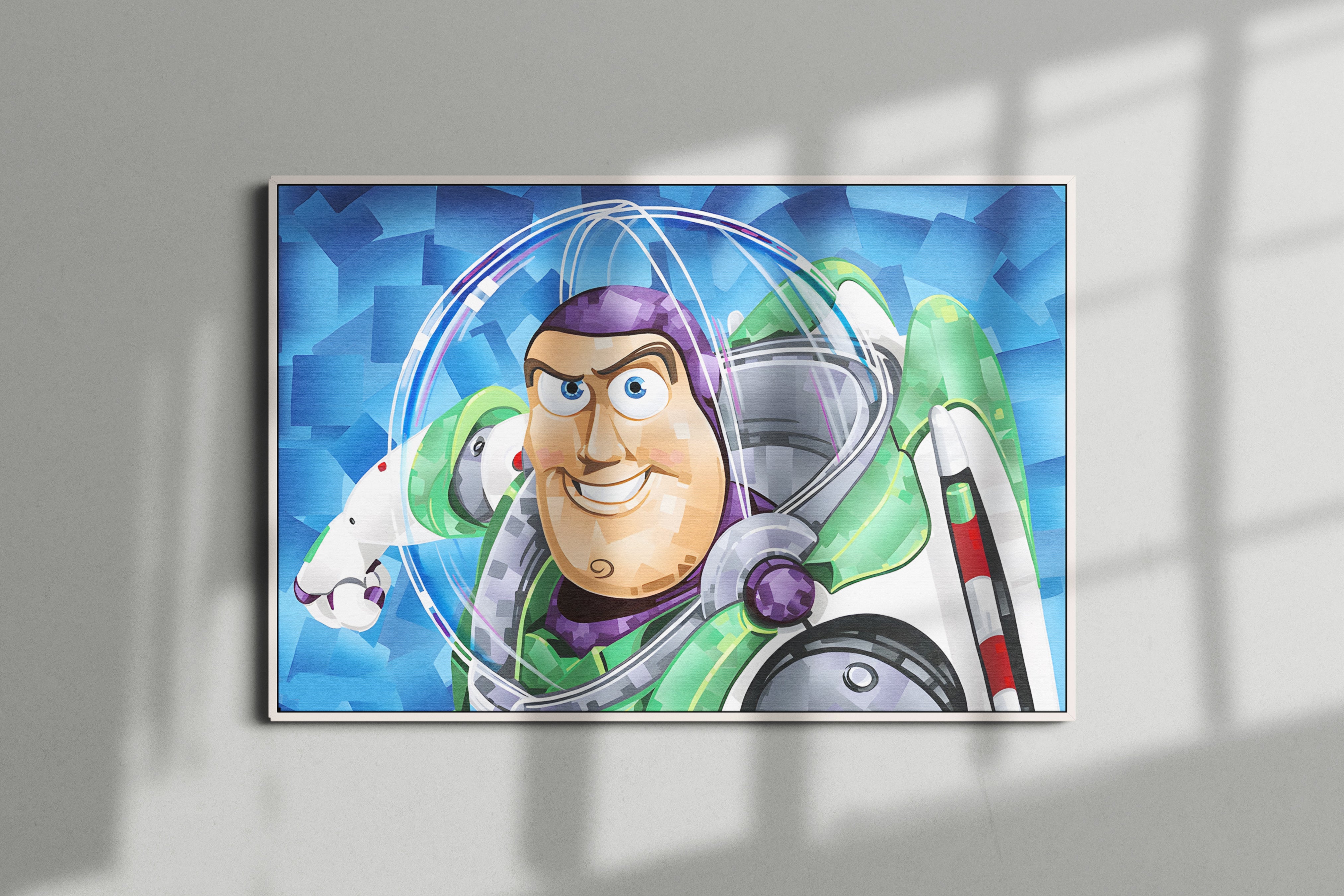 Buzz Lightyear Poster or Canvas Wall Art