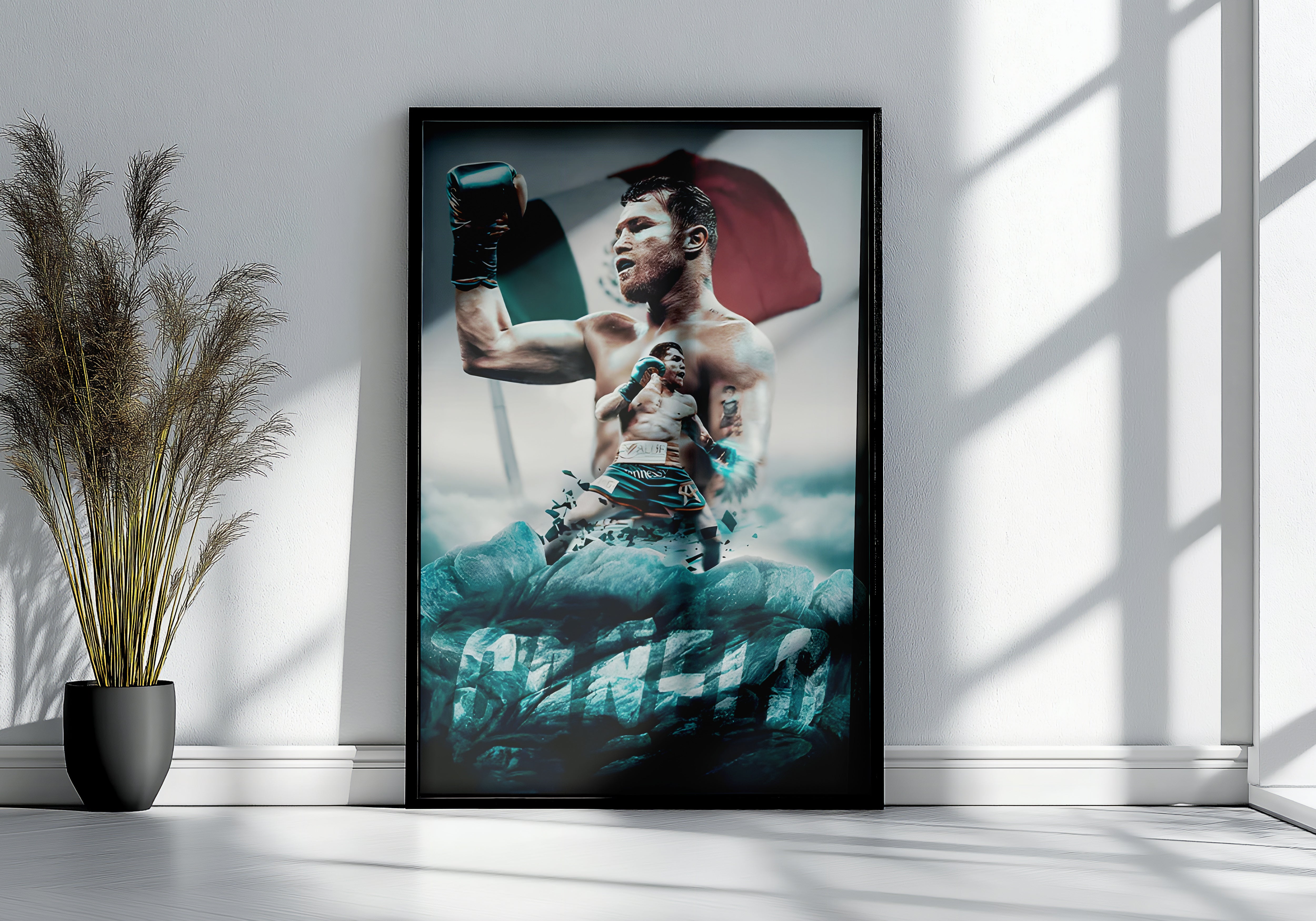 Canelo Alvarez Poster or Canvas Wall Art