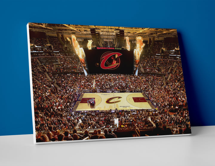 Cleveland Cavaliers Arena Poster or Canvas Wall Art