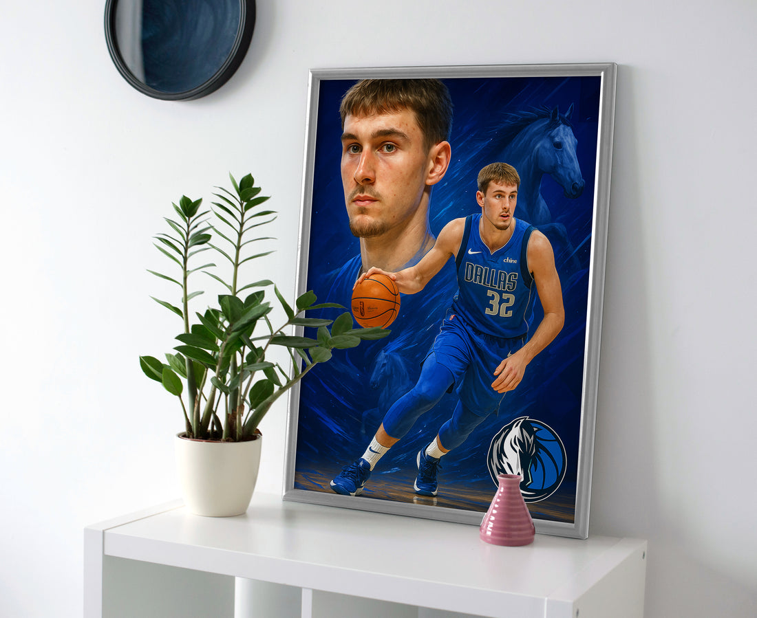 Cooper Flagg Mavericks Poster