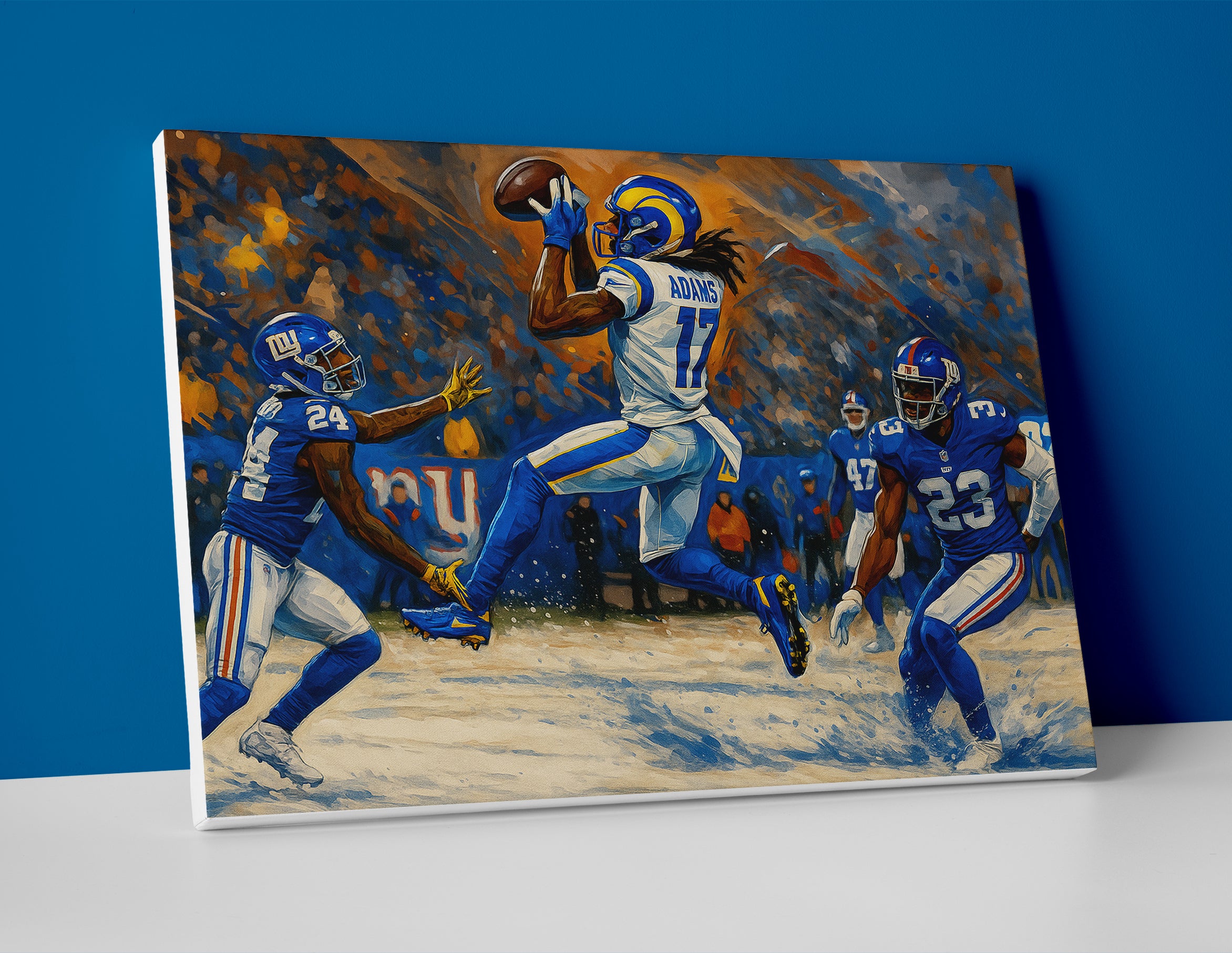 Davante Adams Rams poster canvas painting wall art print decor