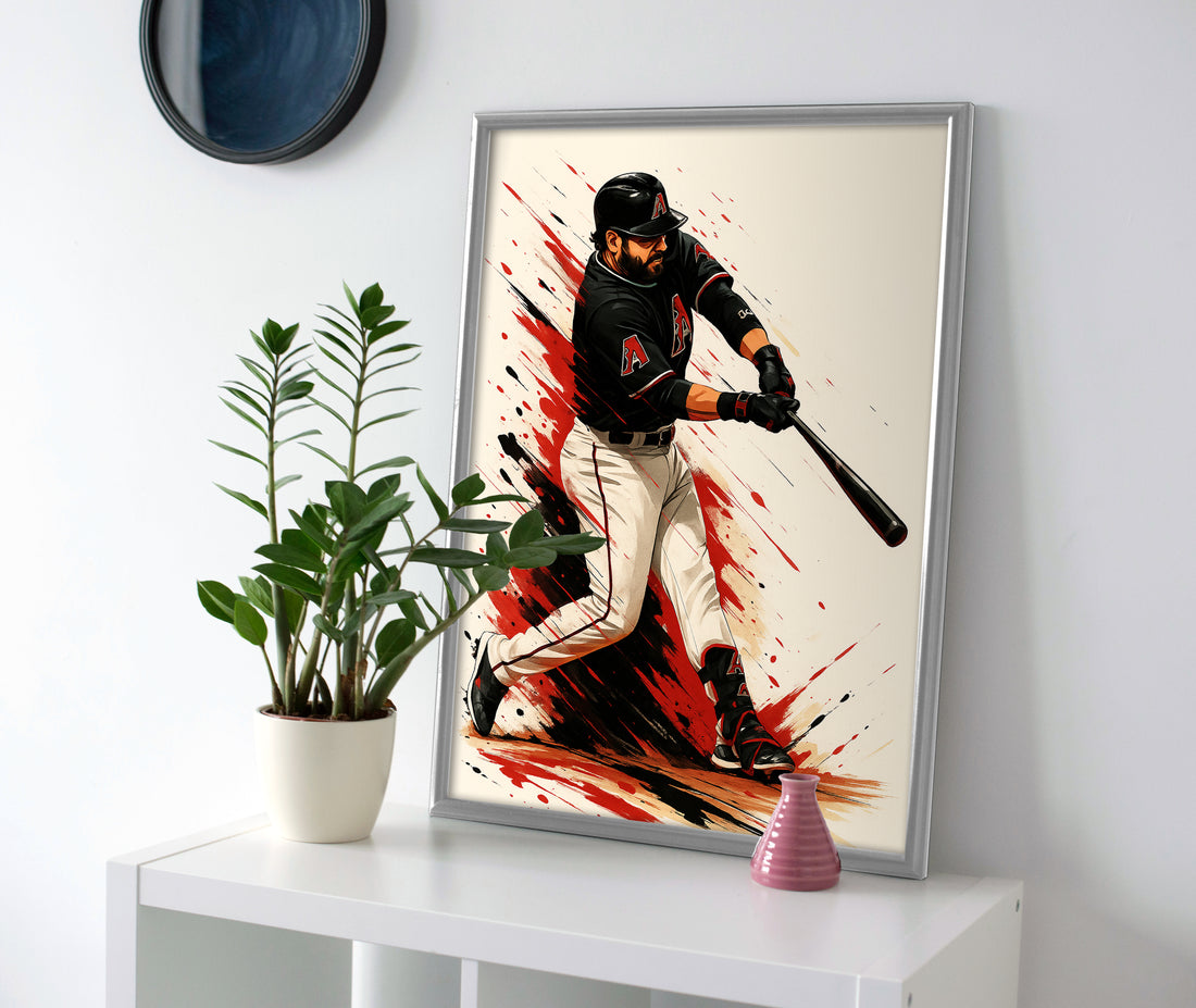 Eugenio Suarez Poster canvas arizona dbacks wall art painting