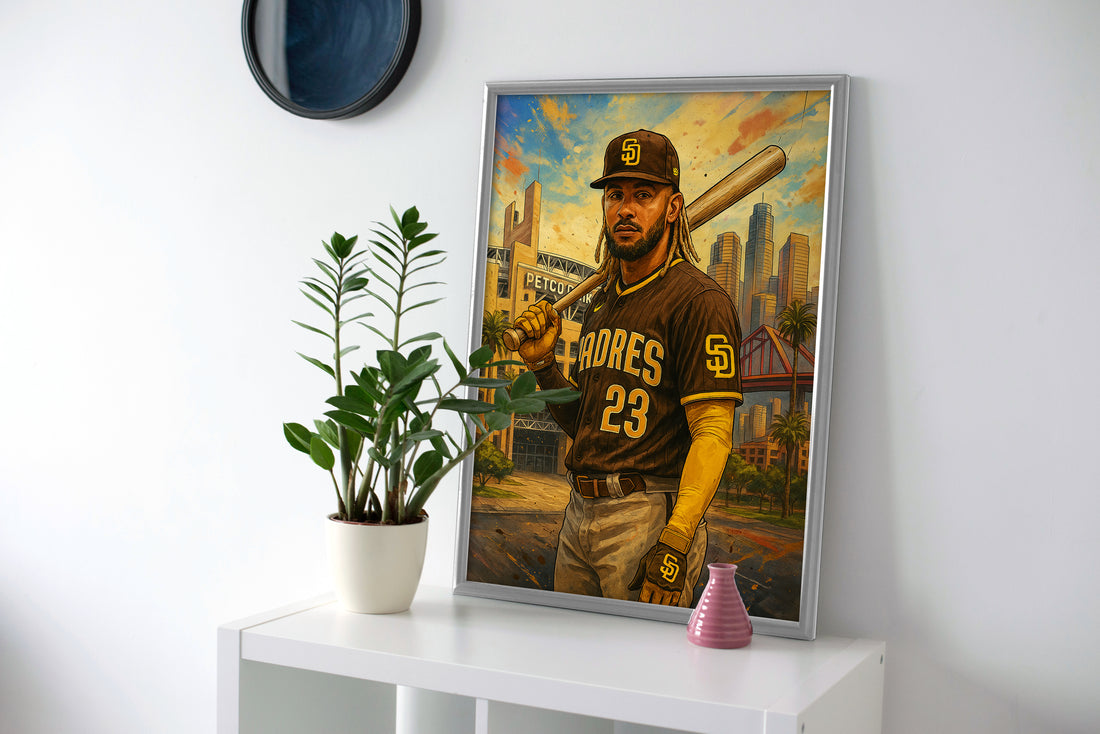 Fernando Tatis Jr SD Poster canvas padres wall art