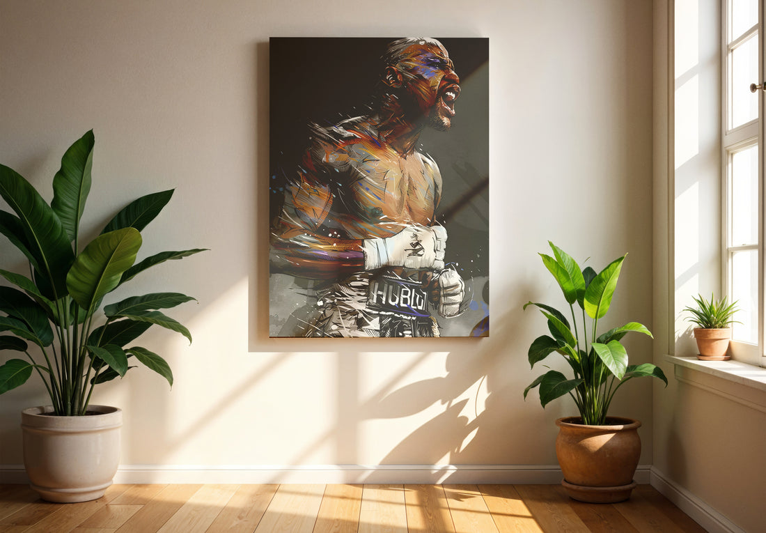 Floyd Mayweather Art Poster or Canvas Wall Art print decor artwork