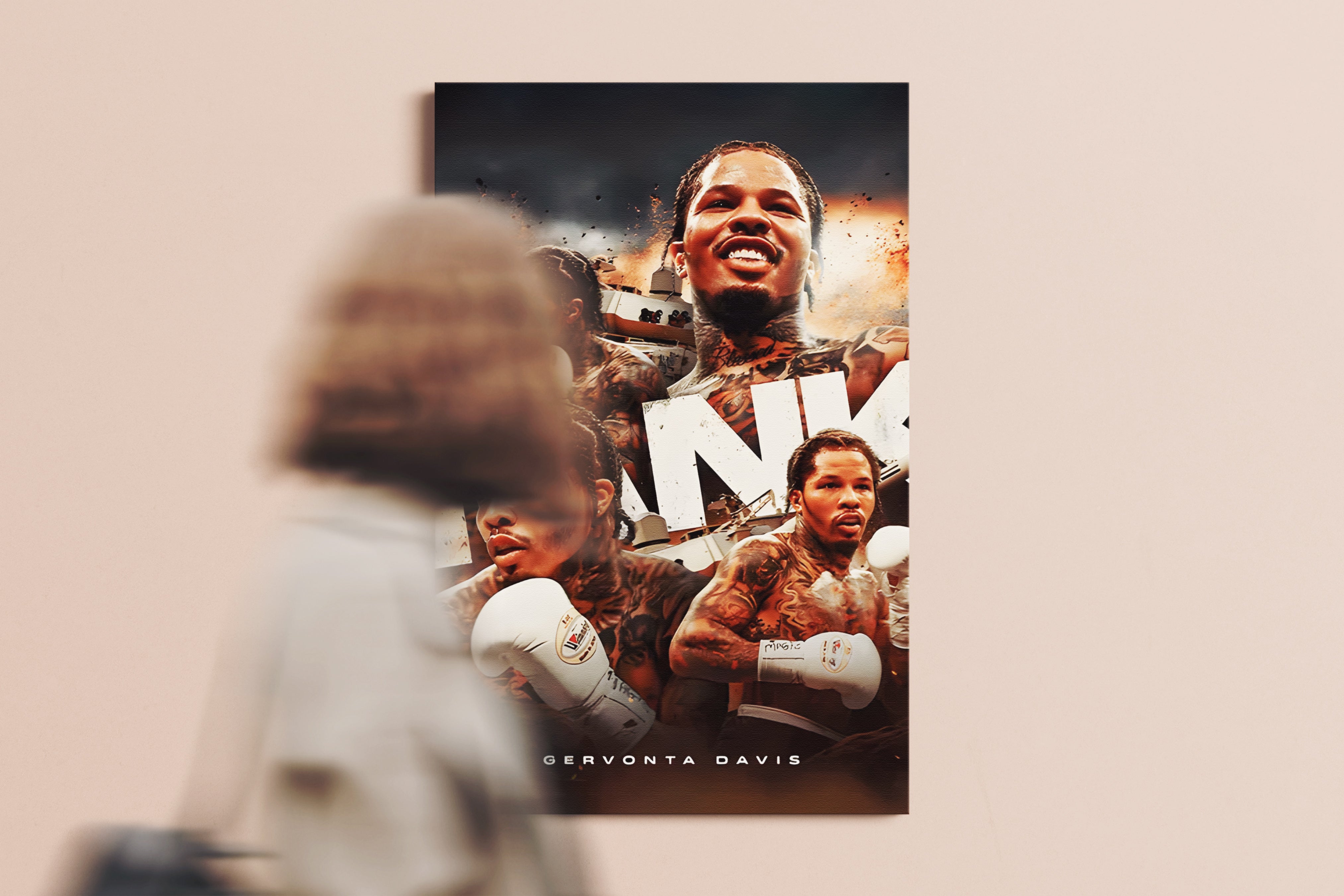 Gervonta Davis Poster or Canvas Wall Art print