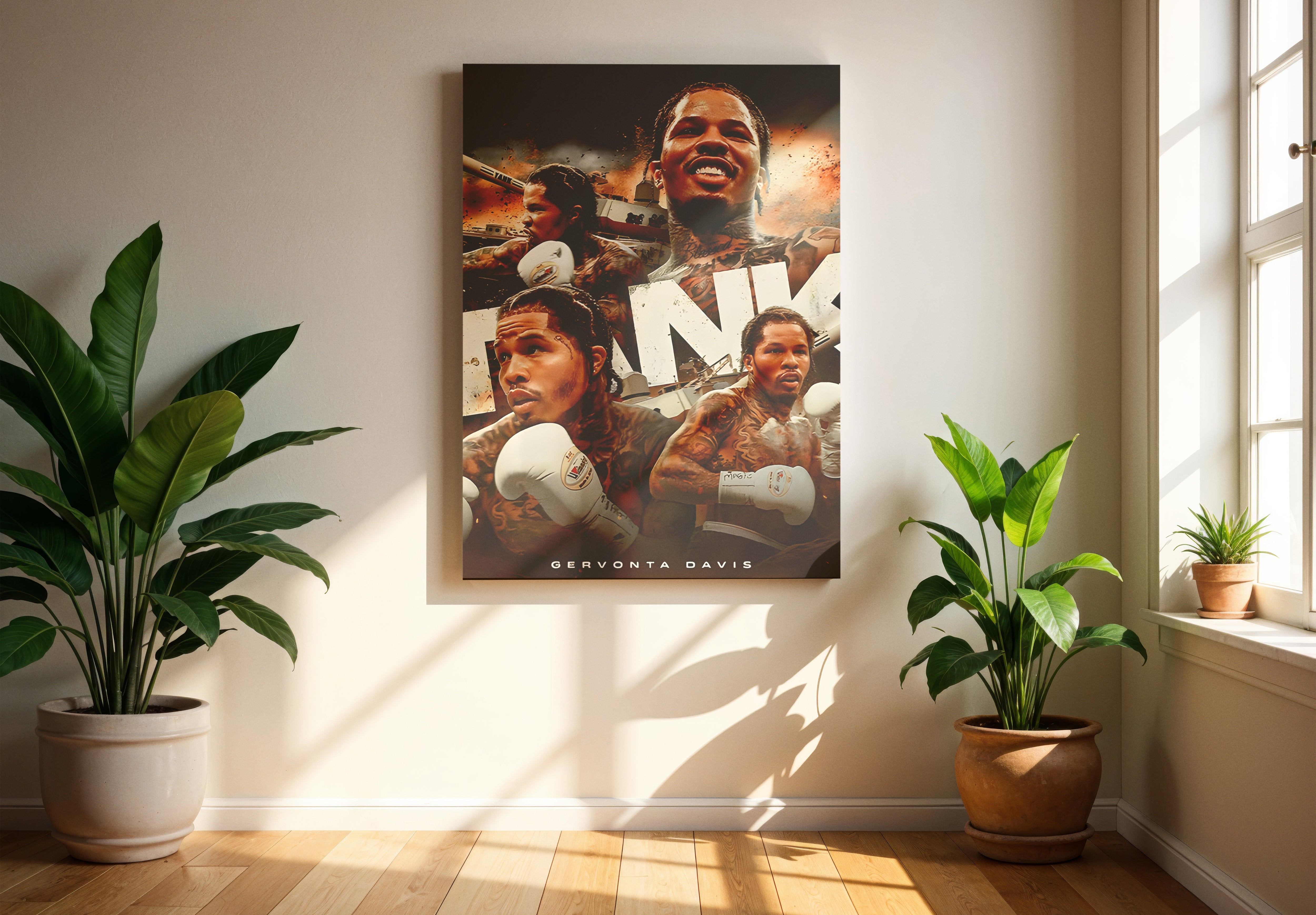 Gervonta Davis Poster or Canvas Wall Art print artwork decor