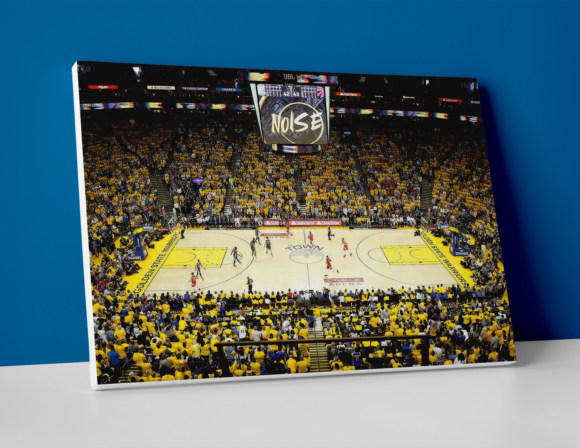 Golden State Warriors Arena Poster or Canvas Wall Art