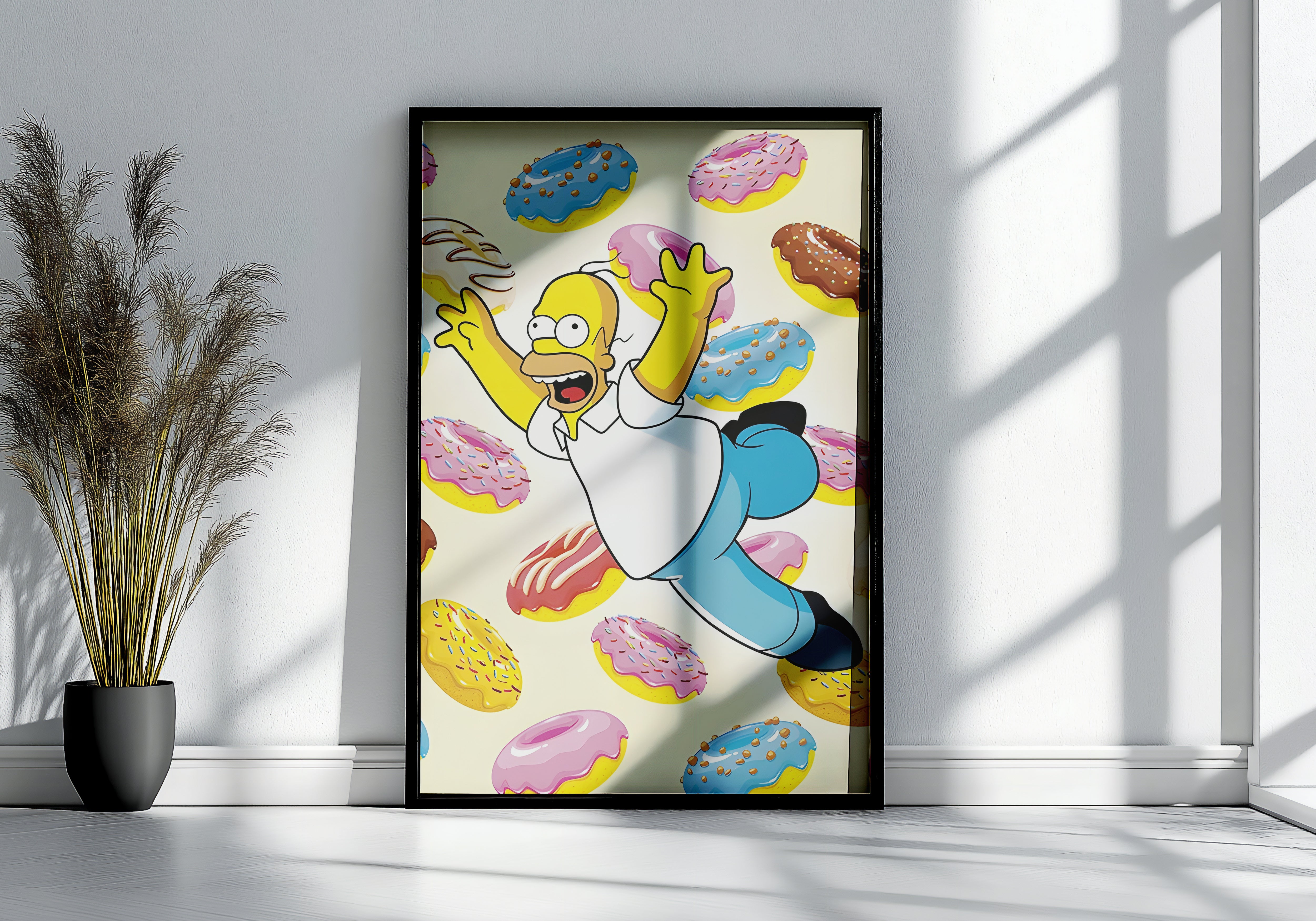 Homer Simpson Poster or Canvas Wall Art