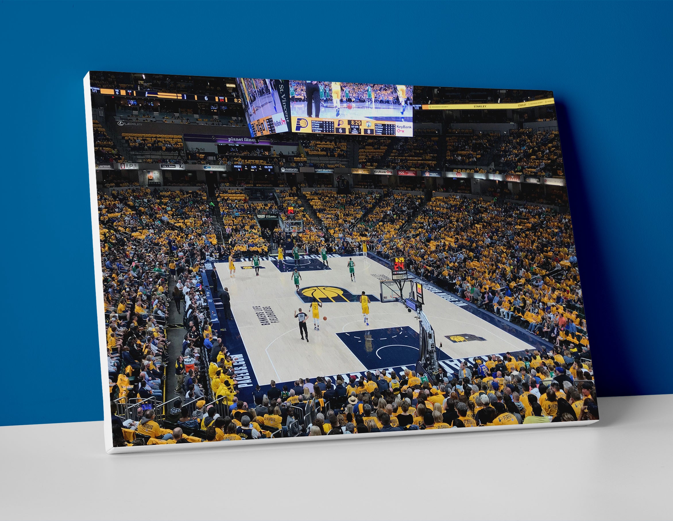 Indiana Pacers Arena Poster or Canvas Wall Art