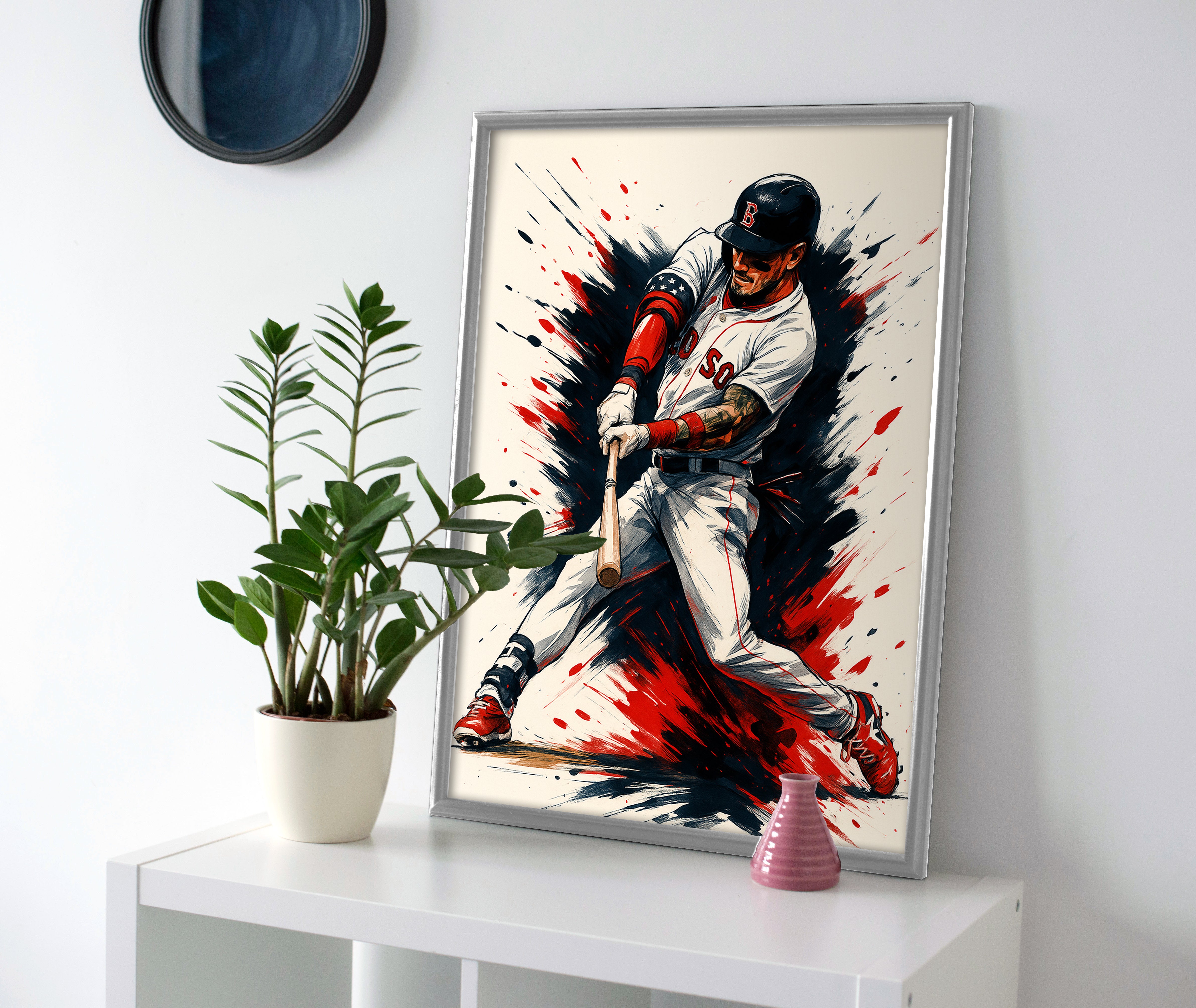 Jarren Duran poster canvas red sox wall art painting print