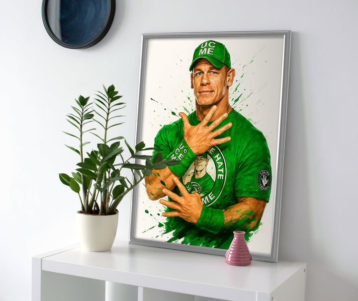 John Cena UCME Poster canvas wrestling wall art print painting