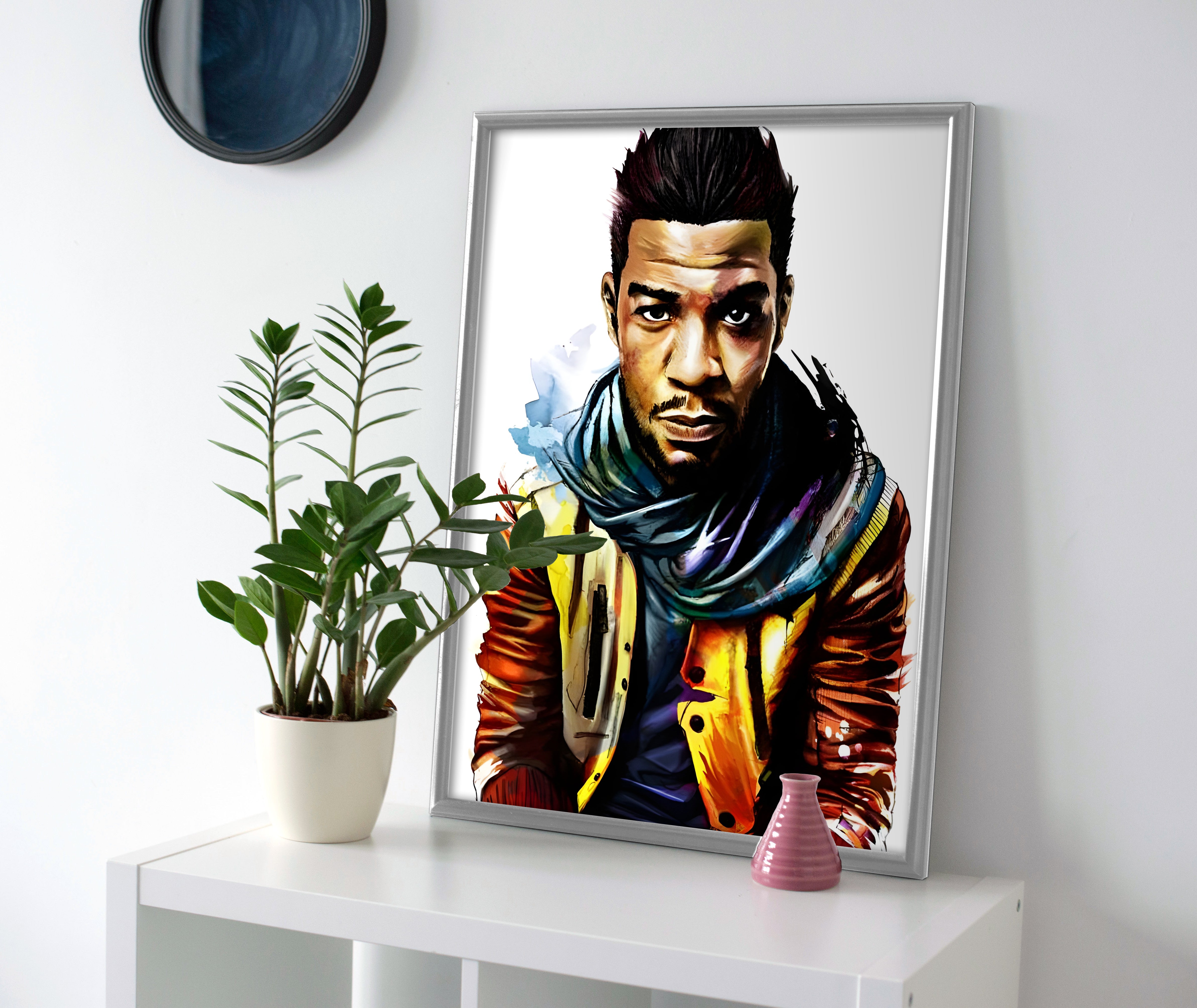 Kid Cudi Poster canvas wall art print painting art