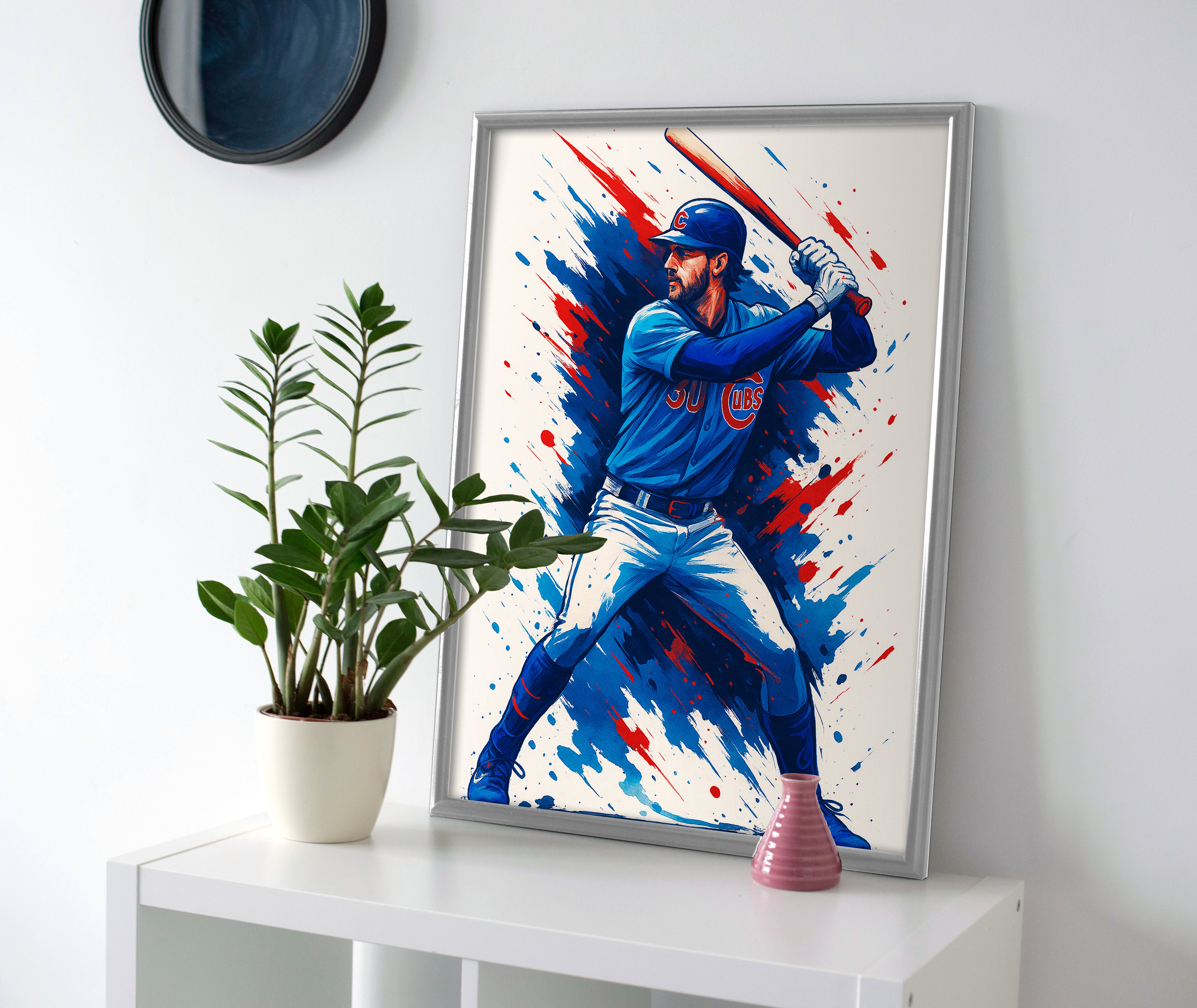 Kyle Tucker Cubs Poster canvas wall art chicago