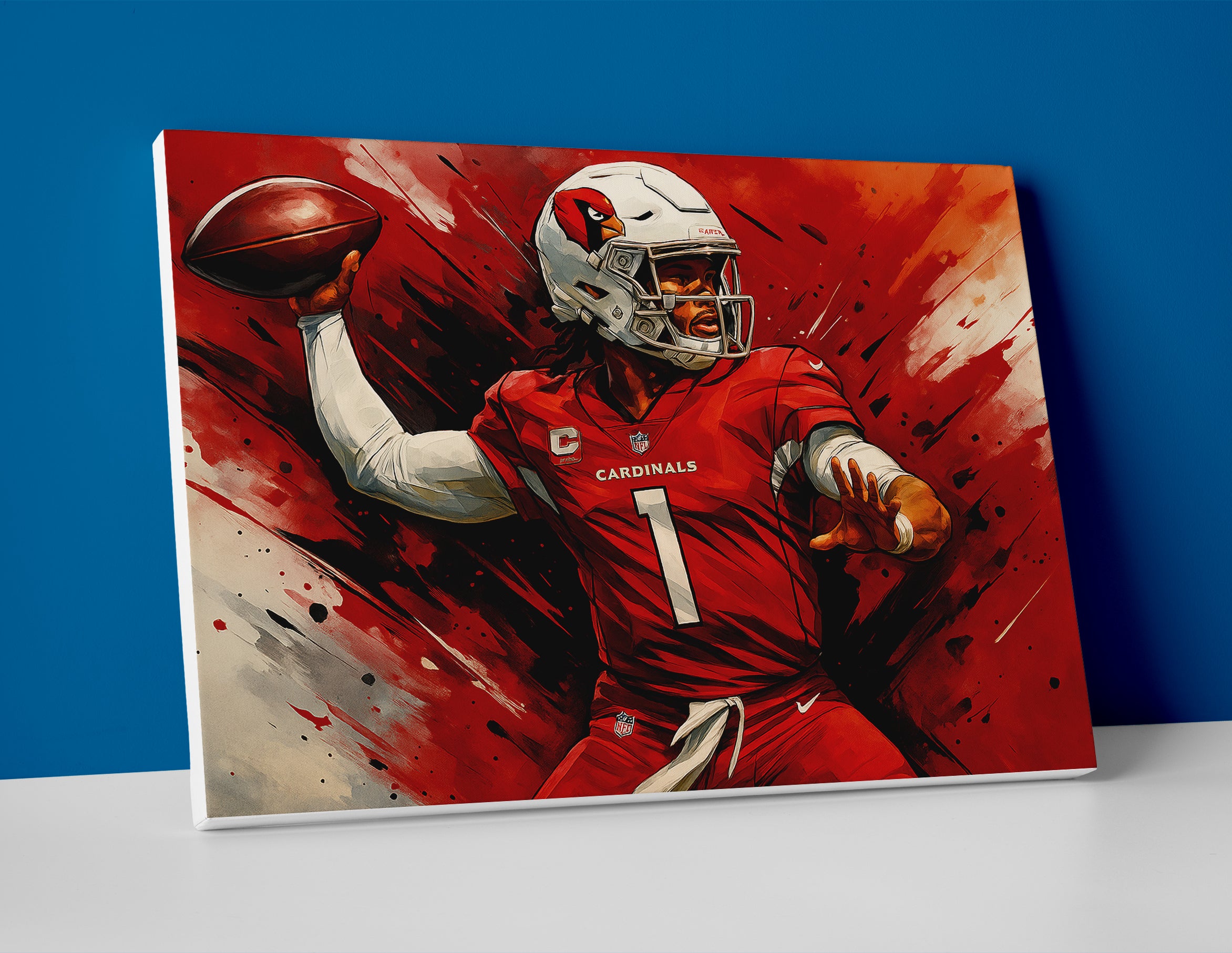 Kyler Murray poster painting canvas wall art print decor cardinals