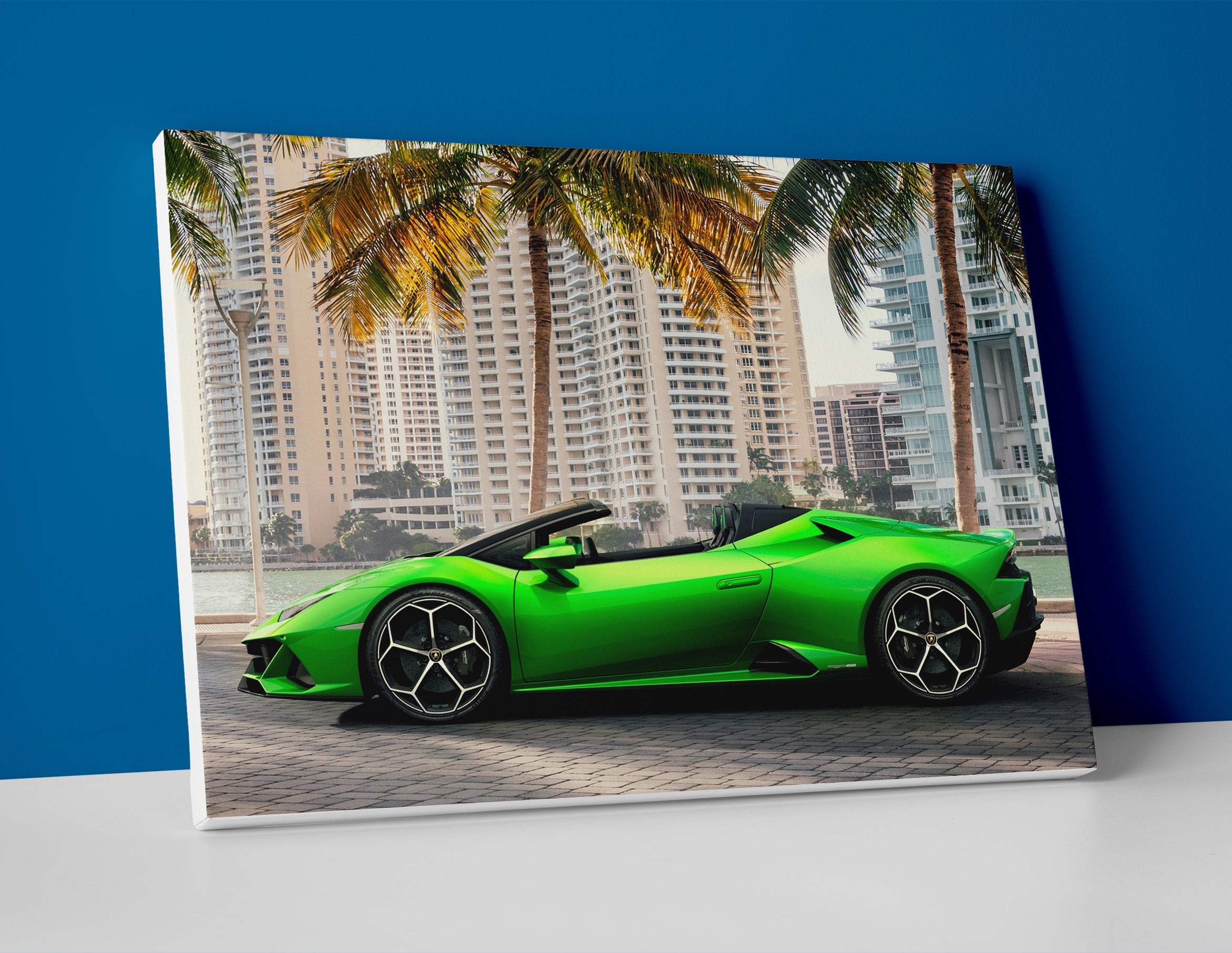 Lamborghini Huracan EVO Spyder Poster or Canvas Print Wall Art