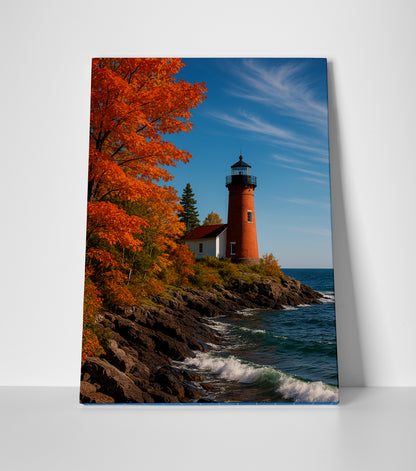 Lighthouse Art poster canvas